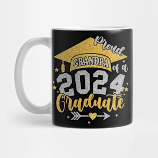 Grandpa Senior 2024 Proud Grandpa  of a Class of 2024 Graduate Grandpa Mug